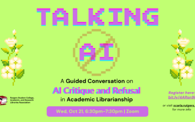 Talking AI: A Guided Conversation on AI Critique and Refusal in Academic Librarianship